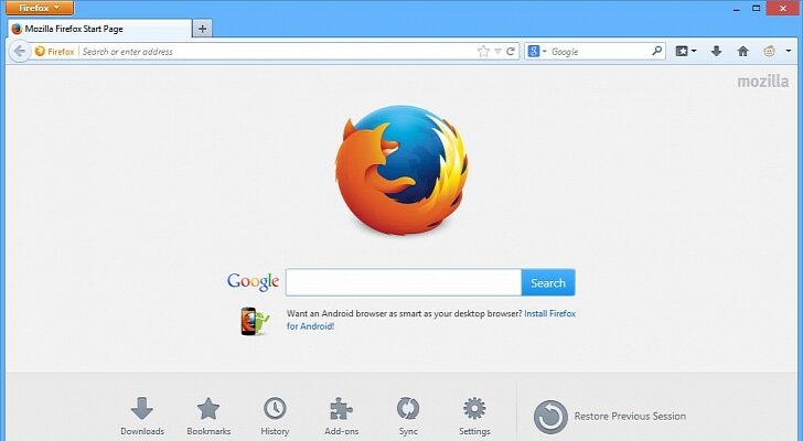 Новые изменения функционала адресной строки в Firefox 34